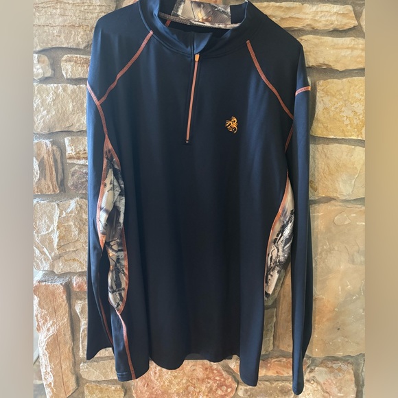 NWOT-LEGENDARY WHITETAILs quarter zip athletic style shirt - Picture 1 of 5